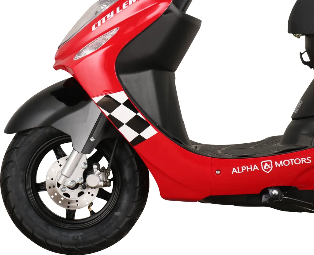 Motorroller CityLeader 50 Ccm 45 Kmh EURO 5 Rot 13 Motorroller CityLeader 50 Ccm 45 Kmh EURO 5 Rot – Bild 11