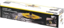 Dunlop Wagenheber - Mechanisch - Hubkraft 1,5 Tonne - Hubhöhe 26-38 Cm -Duswagen Verkaufe b54b14d930199af8d342f388e389538f