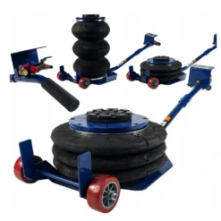 BLACK Pneumatischer Wagenheber 3,5T Rangierwagenheber Hebebühne Für Autos 14308