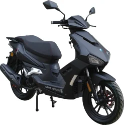 Motorroller Mustang FI 125 Ccm 85 Km/h EURO 5 Mattschwarz