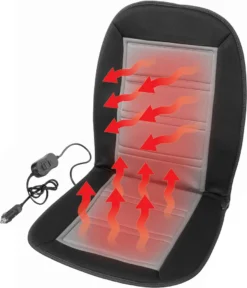 Compass 04117 - Beheizter Sitzbezug 12V Ladder Mit Thermostat Grau