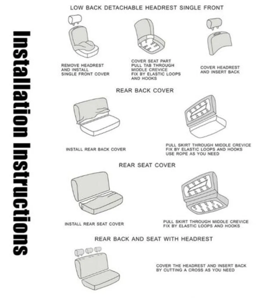 Komplettsatz Schonbezüge Blau Schwarz Sitzbezüge Komfort ABE Zertifikat Zugelassen Neu Für Pkw KfZ 8 Komplettsatz Schonbezüge Blau Schwarz Sitzbezüge Komfort ABE Zertifikat Zugelassen Neu Für Pkw KfZ – Bild 6