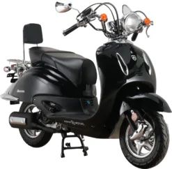 Motorroller Firenze 50 Ccm 45 Kmh EURO 5 Schwarz