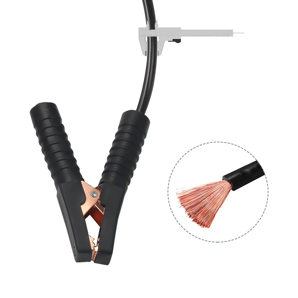 EINFEBEN Starthilfekabel Fuer Diesel Auto KFZ PKW LKW,ueberbrueckungskabel Aus Kupfer,starterkabel 12V Und 24V,mit Ueberspannungsschutz(2x4m 10mm 500AMP) 8 EINFEBEN Starthilfekabel Fuer Diesel Auto KFZ PKW LKW,ueberbrueckungskabel Aus Kupfer,starterkabel 12V Und 24V,mit Ueberspannungsschutz(2x4m 10mm 500AMP) – Bild 6