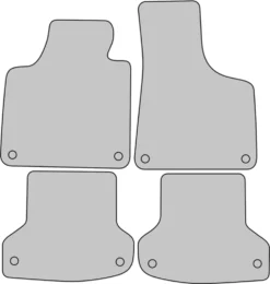 Fußmatten Sportline Für Audi A3 8P 8PA Sportback Limo S-Line Bj. 2003-2012 -Duswagen Verkaufe c1d3b33e6d05618dd3d6af445585811a