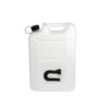 20 Liter Benzinkanister Mit Kindersicherung - Aus Kunststoff - Mit Ausfüllrohr - Transparent