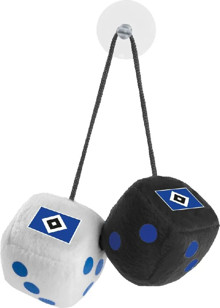 Hamburger SV HSV Autowürfel B-W-S Fussball 3 Hamburger SV HSV Autowürfel B-W-S Fussball