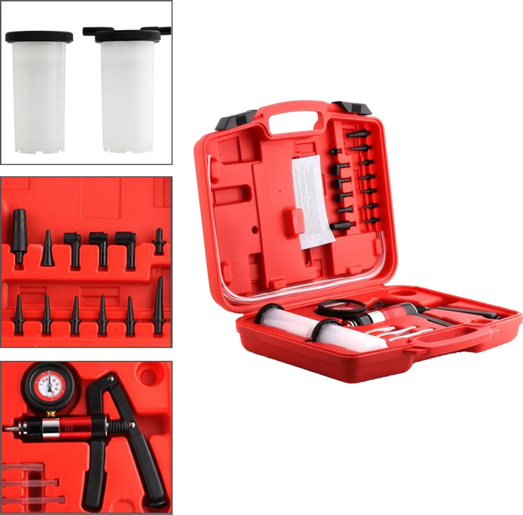 Wolketon Vakuum Pumpe Vakuumtester Druckpumpe Bremsfluessigkeit Fuer Motorrad Tester,Bremsenentlueftungsgeraet Druckpruft Mit Tragetasche 7 Wolketon Vakuum Pumpe Vakuumtester Druckpumpe Bremsfluessigkeit Fuer Motorrad Tester,Bremsenentlueftungsgeraet Druckpruft Mit Tragetasche – Bild 5