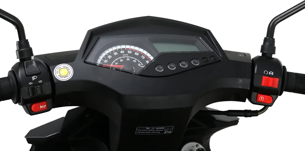 Motorroller Mustang FI 125 Ccm 85 Km/h EURO 5 Mattschwarz 7 Motorroller Mustang FI 125 Ccm 85 Km/h EURO 5 Mattschwarz – Bild 5