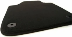 Volkswagen Fahrermatte Fußmatte Passend Für VW Polo 5 VI 6R 6C GTI Cross Velour Automatte Fahrerseite Schwarz