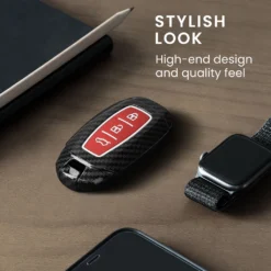 Kwmobile Autoschlüssel Hülle Kompatibel Mit Hyundai 3-Tasten Autoschlüssel Keyless Go - Hardcover Schutzhülle Schlüsselhülle Cover In Rot Schwarz -Duswagen Verkaufe c5d03a8fedc6b334bf9e8856fe7a70e8