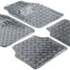 WALSER Gummimatten, Universal Automatte Metallic, Fußmatten Komplettset Riffelblech, Schutzmatte Silber, Zuschneidbare Schmutzfangmatte 28020 -Duswagen Verkaufe cad386e596d8c85cf1aca5c81ca79ca3