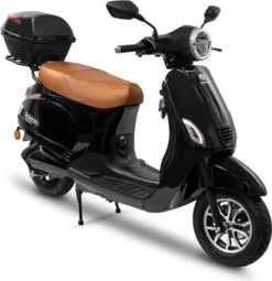 Elektroroller Motoroller Cityroller Retro Rolektro 45 V.2021schwarz