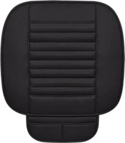 Auto Sitzkissen Sitzauflagen Autositzkissen Vordersitze Memory Schaum Pad Kissen Auto Abdeckung Für Autositz Bürostuhl Schwarz 1 Stück