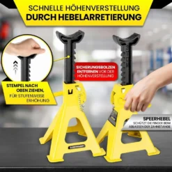 Dunlop Unterstellbock KFZ Böcke Set - 3000 Kg Sicherheit Vom Markenhersteller -Duswagen Verkaufe d2a8a8fc9d9d9829d11752c3998012c8