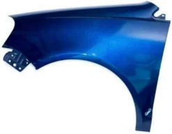 Volkswagen Kotflügel Vw Polo 9N3 Iv 4 Lift Ld5Q Links Blau 2005-2009 Vorderseite Lackiert Neu