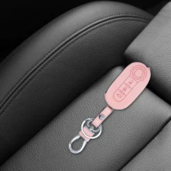 Kwmobile Autoschlüssel Hülle Kompatibel Mit Fiat Lancia 3-Tasten Klapp Autoschlüssel - Nubuklederoptik - Kunstleder Schutzhülle Schlüsselhülle Cover - Altrosa -Duswagen Verkaufe dbaafb77a6cc590424ce5ea083ec5456