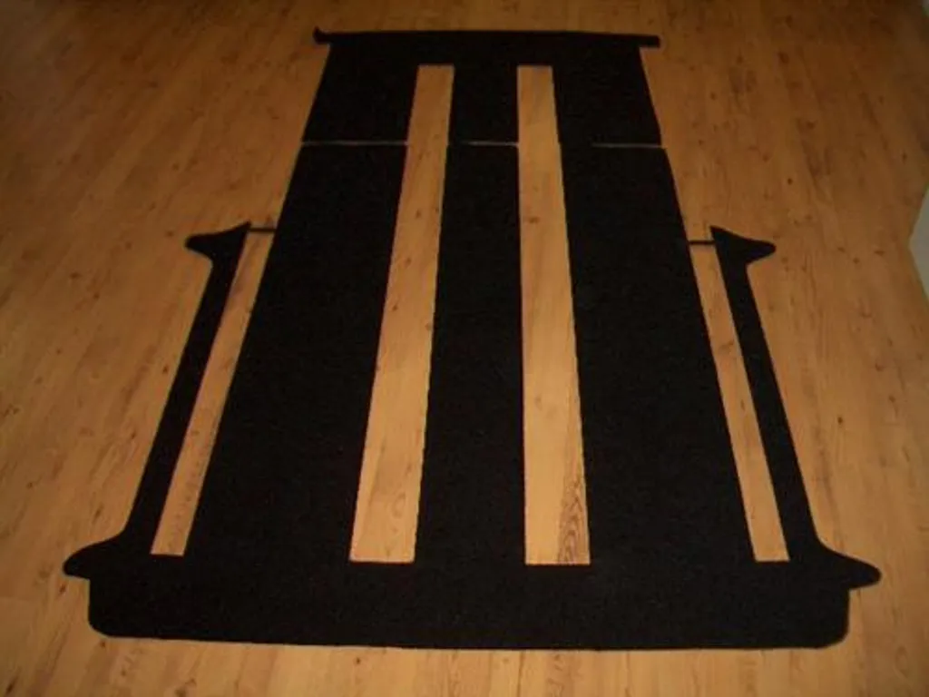 Passend Für VW T6 Multivan 2 Schiebetüren Gastraum Und Kofferraum Gummimatte PVC Abwaschbar 3 Passend Für VW T6 Multivan 2 Schiebetüren Gastraum Und Kofferraum Gummimatte PVC Abwaschbar