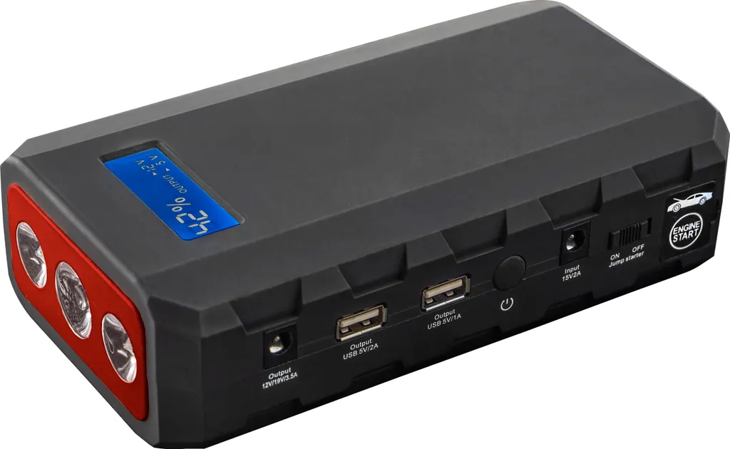 ABSAAR JUMP STARTER,Starthilfekabel, 18.000 MAh 3 ABSAAR JUMP STARTER,Starthilfekabel, 18.000 MAh