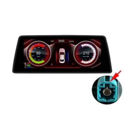 10.25''4+32GB Kabelloses CarPlay Für BMW 5 Series E60 E61 E63 E64 (2005-2008) CCC (2009-2010) CIC Radio WIFI SWC 8kern