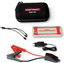 Dino Kraftpaket Starthilfegerät Mit Powerbank 12V 1500A PKW 136150