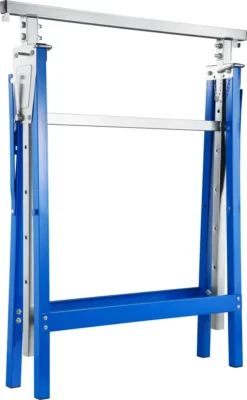 Tectake 2 Gerüstböcke Höhenverstellbar, Klappbar - Blau -Duswagen Verkaufe defb90063a05b86a6cb480fc7cb1ae2e