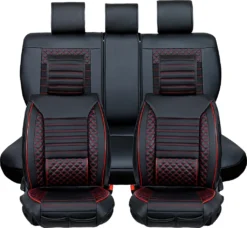 Sitzbezüge Passend Für Audi A4 Ab Bj. 2004 In Schwarz/Rot Set Paris -Duswagen Verkaufe e1ab7db062e89938f1b231419d018ed6