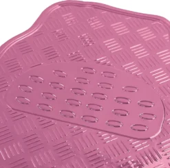 Auto Gummi Fußmatten Universal Alu Riffelblech Optik 4-teilig Chrom Pink -Duswagen Verkaufe e2943d5b6b9bf44c1a4ad500d15c9323
