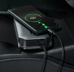 Baseus Power Starter Jump Starter Booster 2000mAh 12V (2000A / 1000A) + Krokodilklemmen Schwarz (CGNL020001) -Duswagen Verkaufe e33579c434f8f776d6d458489259d073