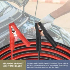 EINFEBEN 2x4M 500AMP Starthilfekabel Starterkabel KFZ Ueberbrueckungskabel LKW Auto Hilfspaket Batteriekabel -Duswagen Verkaufe e80354a58a8c848c1ebc2af21dea8174