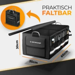 Dunlop Kofferraumtasche Auto Kofferraum Organizer Mit Notfall Taschenlampe -Duswagen Verkaufe e82a883b2d9f3a511b2e98c2e5ac3bc0