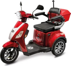 Rolektro E-Trike 25 V.3 Rot - 25 Km/h - Lithium-Akku 60V-30AH - 1000W - Reichweite 70 Km - LED Licht -Duswagen Verkaufe e8b96b4484571ab3b2a40e889ce1d0da