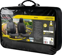 WALSER Passform-Sitzbezug Bari, Schonbezug Kompatibel Mit Opel Astra J Caravan (P10) 10/2010-10/2015, 2 Einzelsitzbezüge Normalsitze -Duswagen Verkaufe eb438a693a260ef2d3c0c8f74b3cfcb1