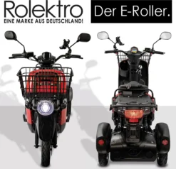 Rolektro, E-Carrier 25 V.3 Lithium, Rot, Ohne Koffer, 60V-32,5Ah Akku, 1000 Watt 14 Rolektro, E-Carrier 25 V.3 Lithium, Rot, Ohne Koffer, 60V-32,5Ah Akku, 1000 Watt -Duswagen Verkaufe ed04393da7ef722afeb84653d863db22