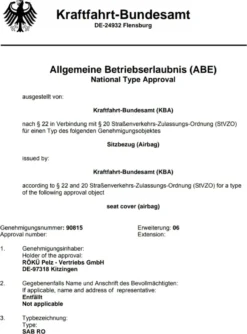 RÖKÜ Autositzbezug Classic Anthrazit AKTION -Duswagen Verkaufe efc982e27d82b5e5d3ea3173484f1dfb 1