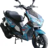 Motorroller Shark 50 Ccm 45 Kmh EURO 5 Blau