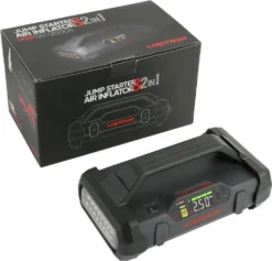 Auto Starthilfe Mit Kompressor 150 PSI Luftpumpe 12V 2000A Starthilfegeräte 22000mAh Powerbank Lokithor JA301 Starthilfekabel Tragbare Batterie Booster -Duswagen Verkaufe f38f713a9d97f00aa01a0ee4f3006161