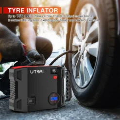 UTRAI 150PSI 2000A Luftpumpe Akku Kompressor Für Fahrrad Autobatterie Starthilfe LED Reifenfüller -Duswagen Verkaufe f3b58314a6363991d5a9c386561d54ed