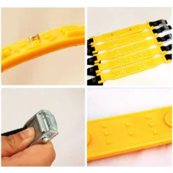 Autoreifen Schneeketten Winter Autorad Schneekette Reifen Anti-Rutsch-Gürtel Notfall Sicheres Fahren Zubehör 95*5cm -Duswagen Verkaufe f51976272cf8b857db0ea8e10326140c