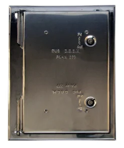 Kamintür Mit Vierkantverschluss - Wartungsklappe - 280 Mm X 380 Mm – Edelstahl