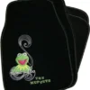 Auto Fußmatten Set The Muppets Design Velour Autoteppich 4-teilig Vorne Hinten