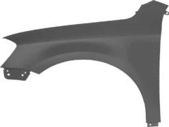 Kotflügel Vw Passat B7 Lk7X Links Grau 2010-2014 Vorderseite Lackiert Neu Verzinkt