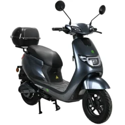 Elektroroller Tokio 1500 W 45 Km/h Grau Inkl. Topcase