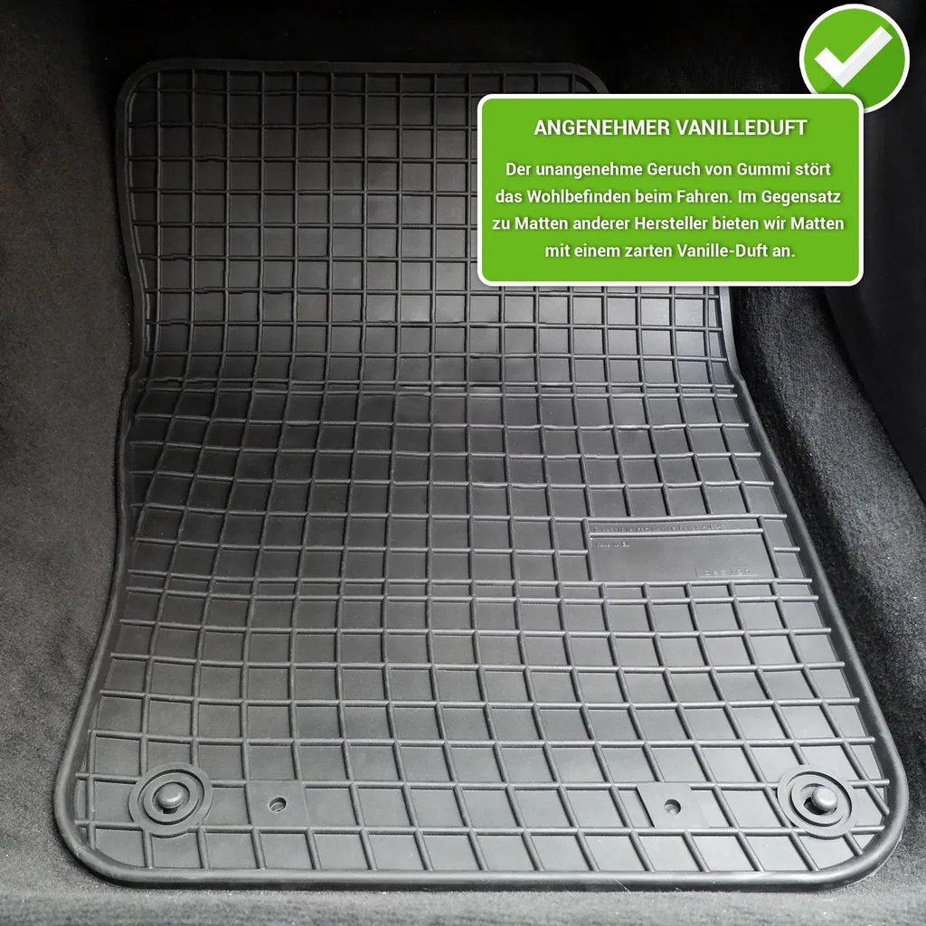 Gummimatten Auto Fußmatten Automatten Passgenau 4-teilig Set - Passend Für Mercedes E Klasse W211 S211 CLS 2004-2010 7 Gummimatten Auto Fußmatten Automatten Passgenau 4-teilig Set - Passend Für Mercedes E Klasse W211 S211 CLS 2004-2010 – Bild 5